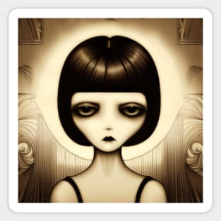 Emo flapper Sticker